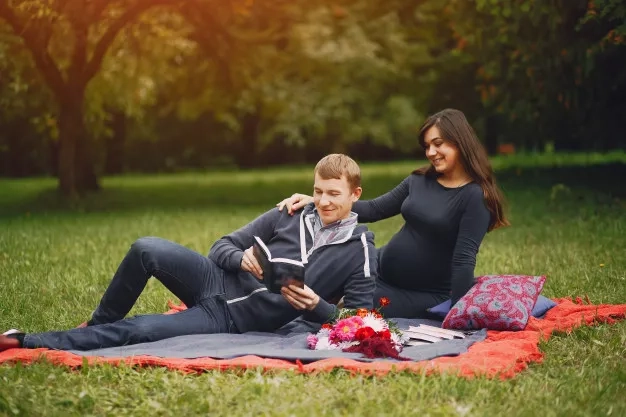 family at the park 